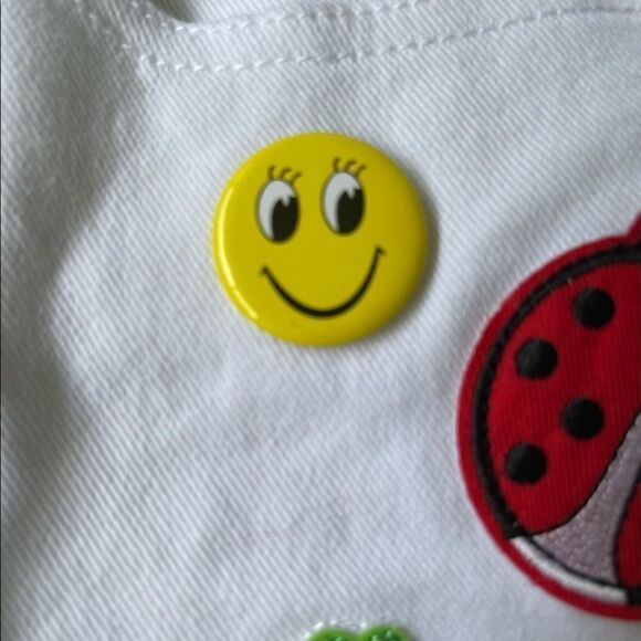 INDIGO REIN Patch Skinny Ankle White Jean.Size 11 - Picture 7 of 16